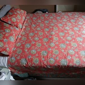 Laura Ashley Duvet Cover And 2 Pillow Cases